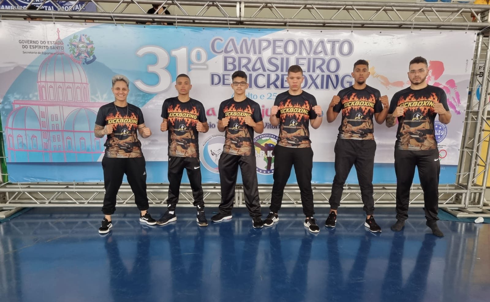 Atletas capivarianos disputam o 31º Campeonato Brasileiro de Kickboxing em Vitória, ES