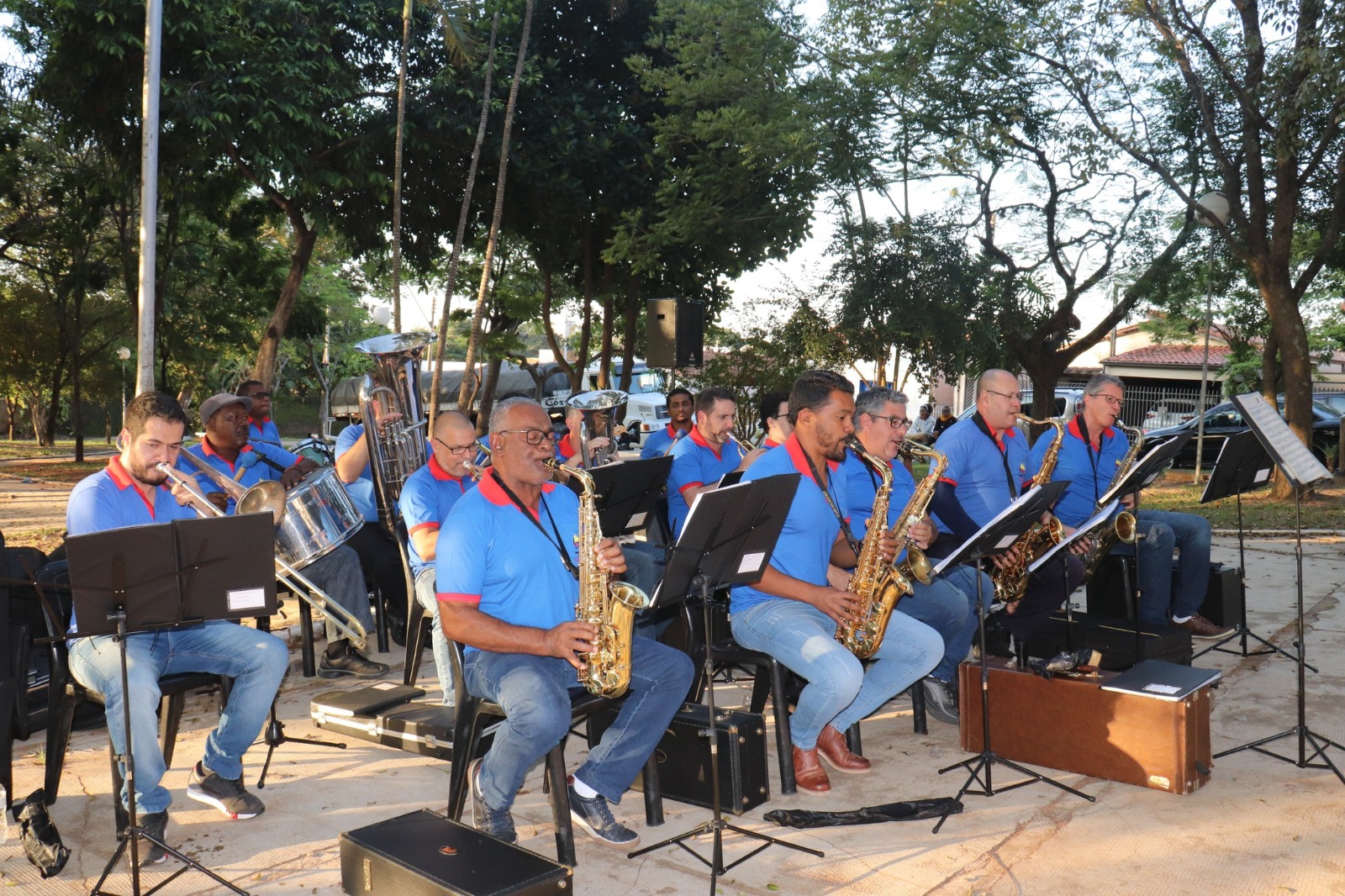 Corporação Musical “Euclydes Colaneri” se apresenta no Coreto da Praça Central, neste domingo, dia 19, como parte do programa “Domingos Musicais”