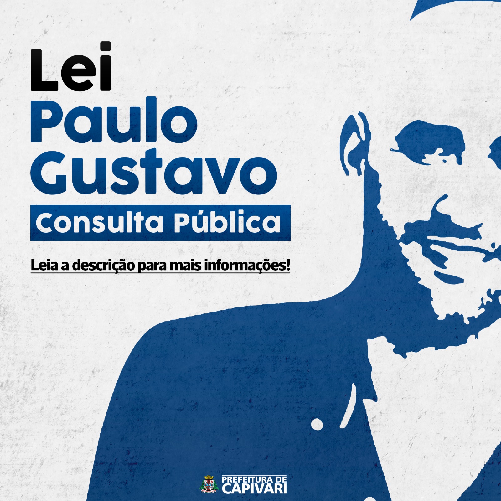 Consulta Pública referente à Lei Paulo Gustavo pode ser realizada até o dia 07 de abril