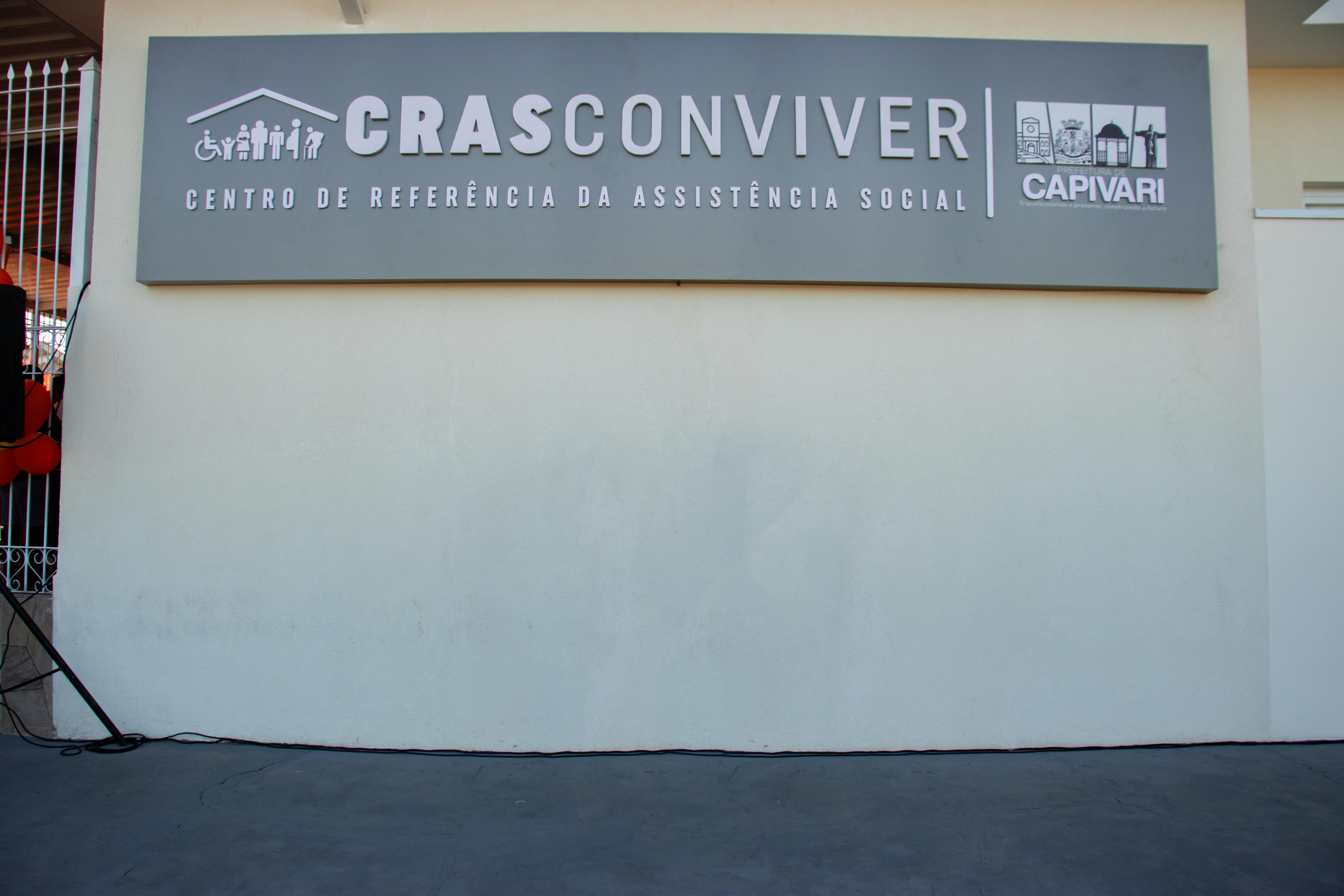 Prefeito Vitão Riccomini e vice Bruno Barnabé inauguram novo espaço de atendimento do Cras Conviver no bairro Rossi