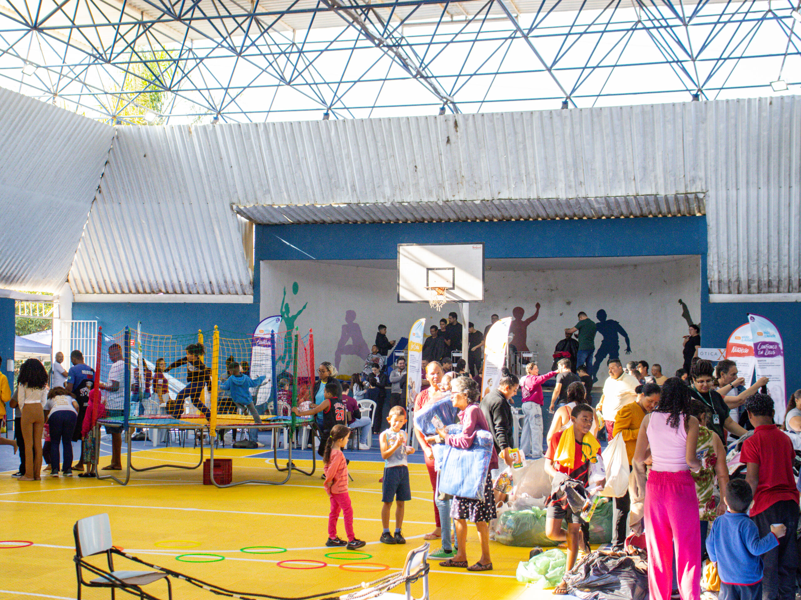 Projeto “Espaço Vida e Saúde” atende mais de 400 pessoas em evento no Castelani