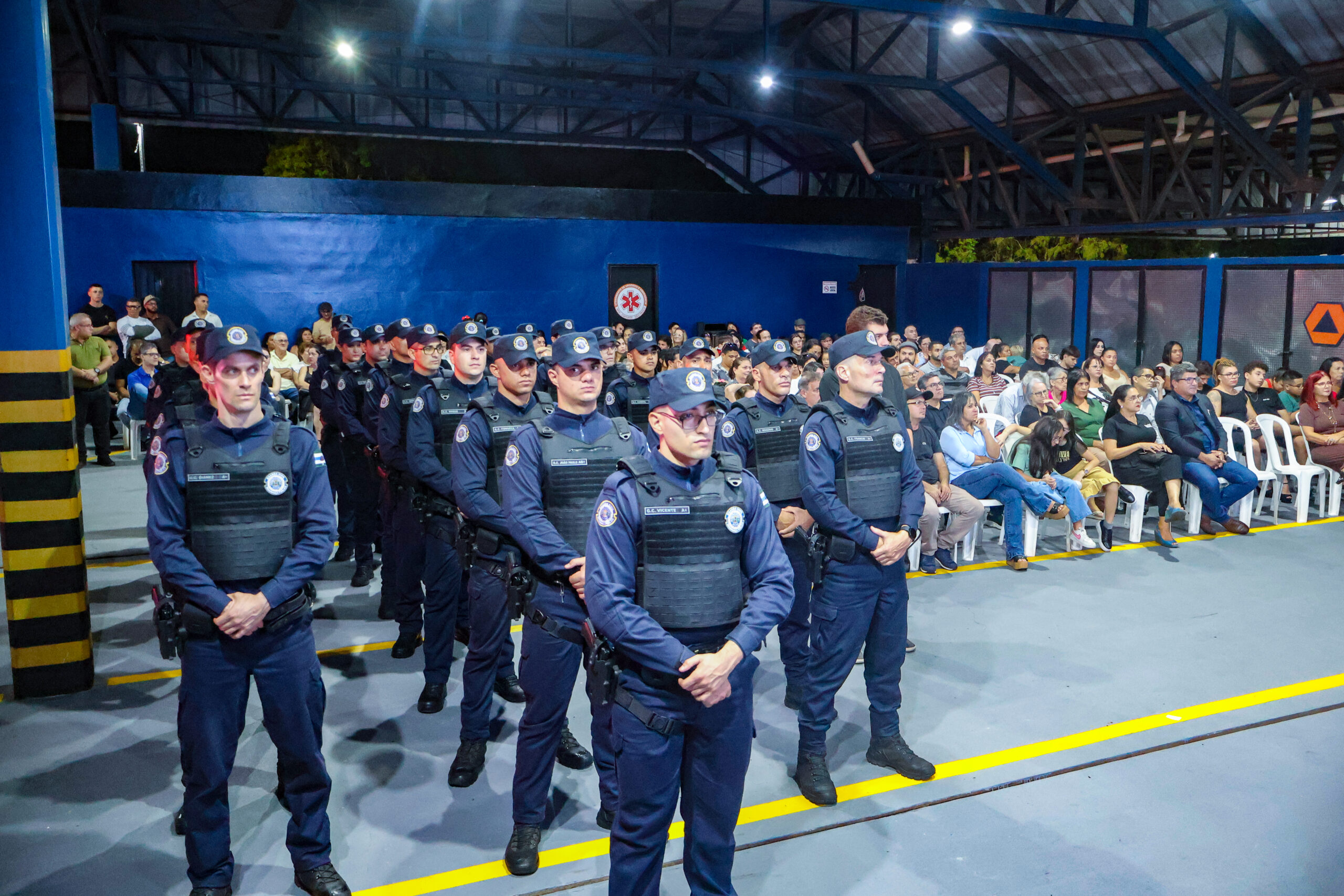 Cerimônia diploma 26 novos Guardas Civis que passaram por treinamentos na Academia de Formação da Guarda Civil de Capivari