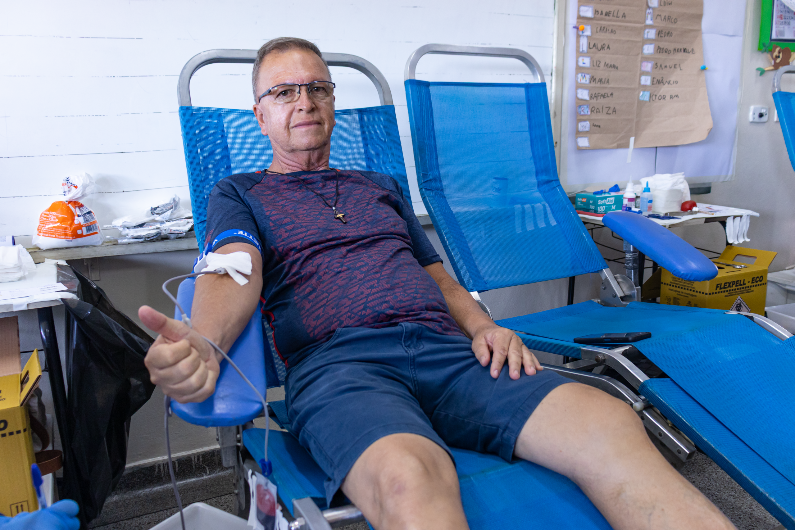 Segunda campanha de doação de sangue de 2025 acontece no dia 16 de agosto