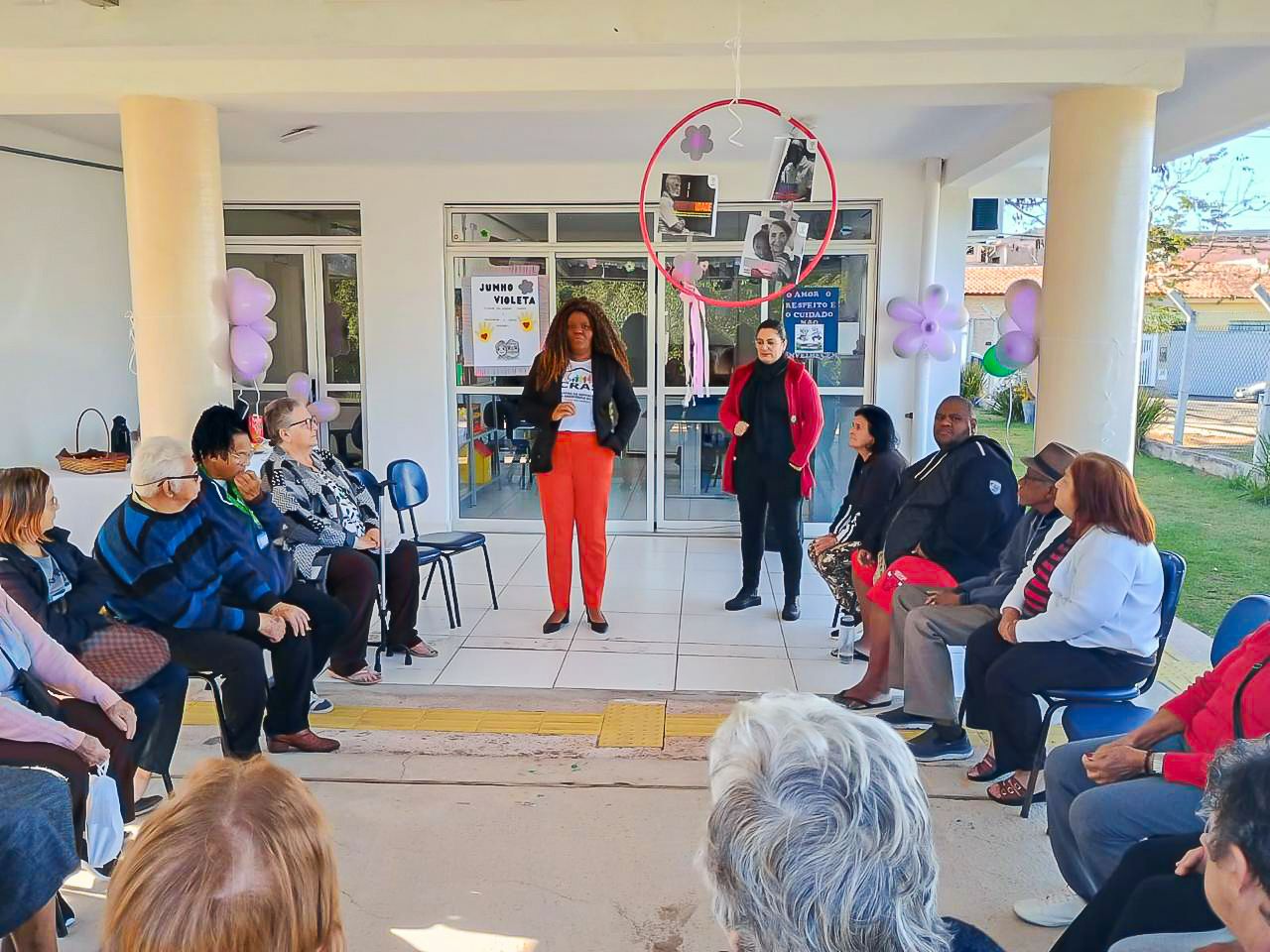 Secretaria de Desenvolvimento Social realiza ações em prol da campanha ‘Junho Violeta’