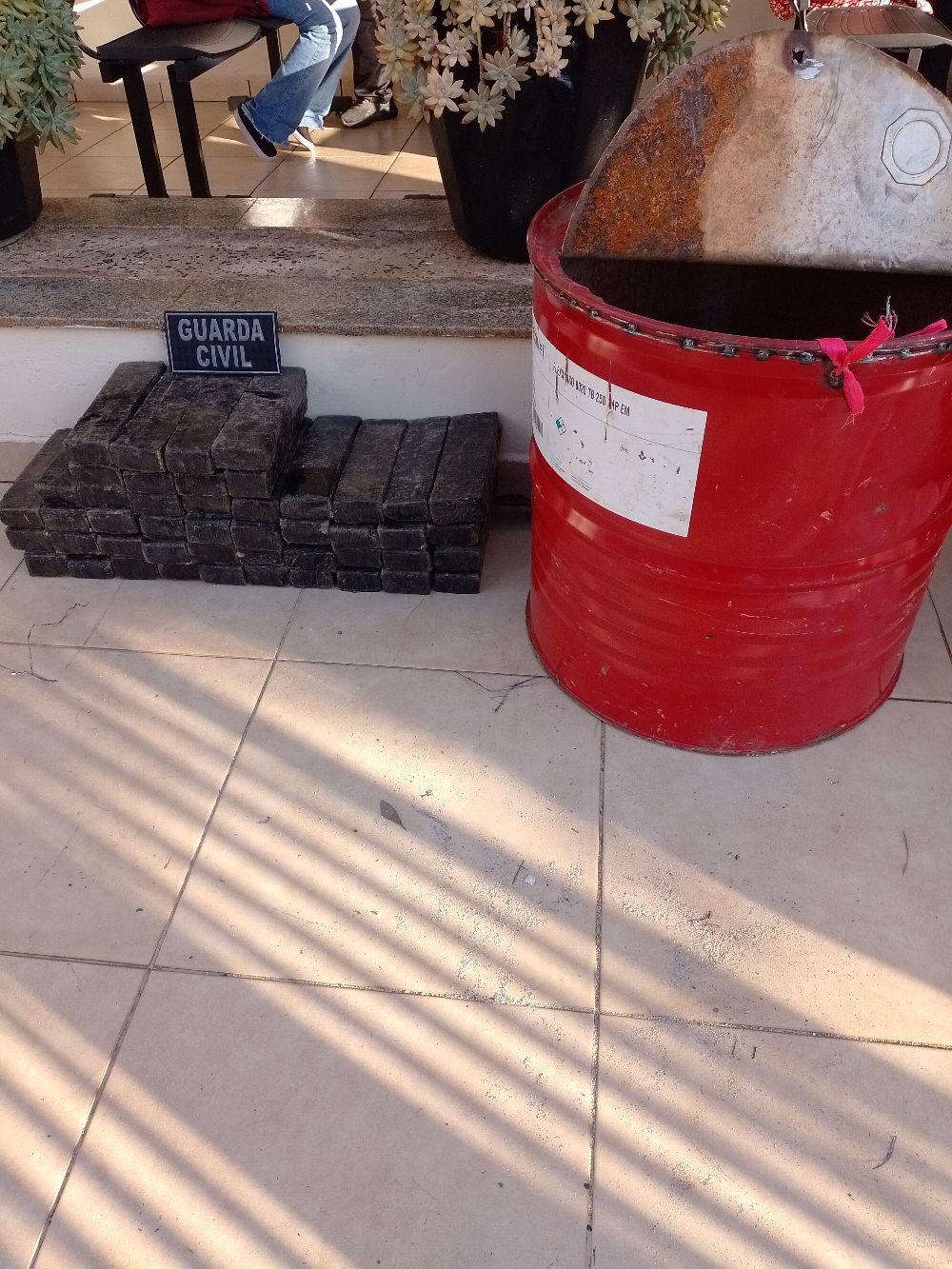 Guarda Civil de Capivari apreende 40 kg de maconha no Ribeirão