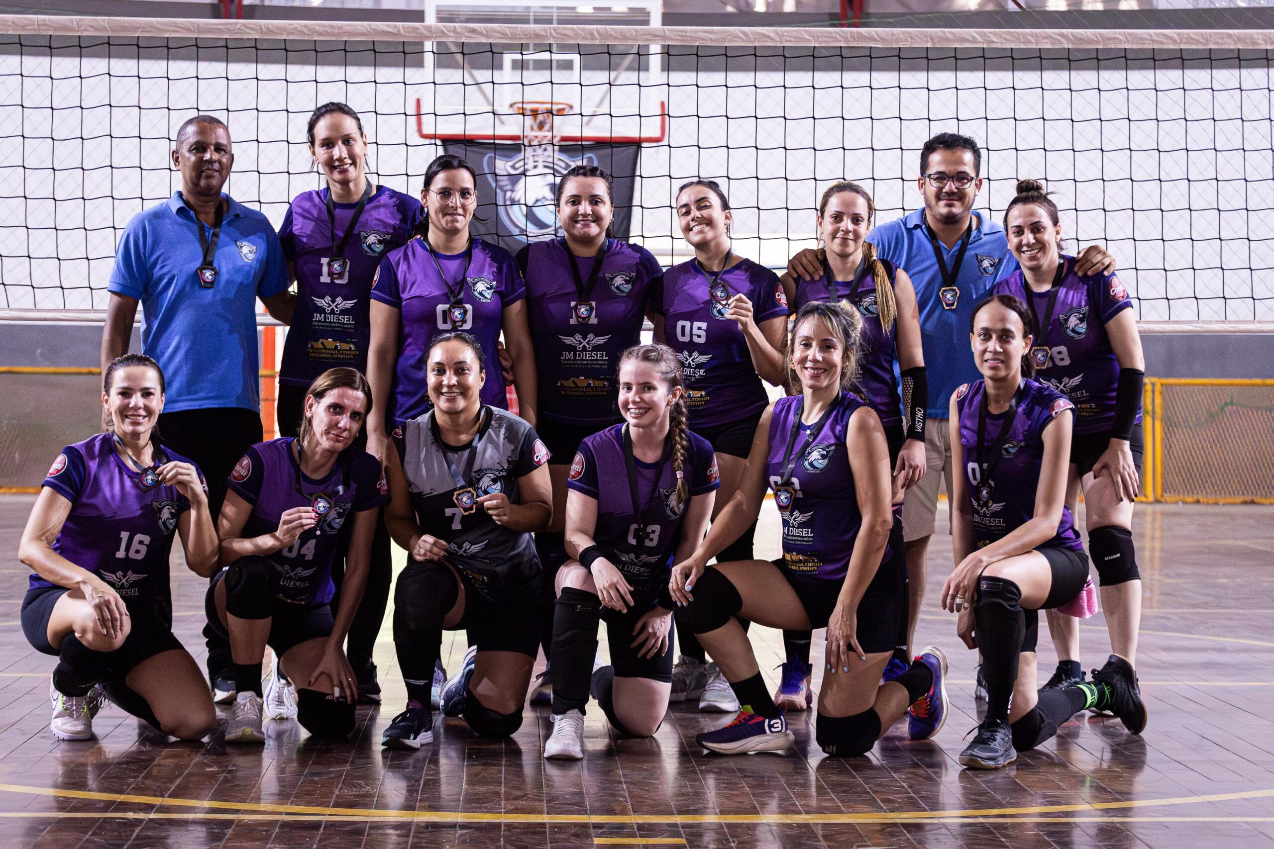 Time ‘Meta Voleibol’ conquista medalha de bronze em torneio de aniversário na modalidade feminina