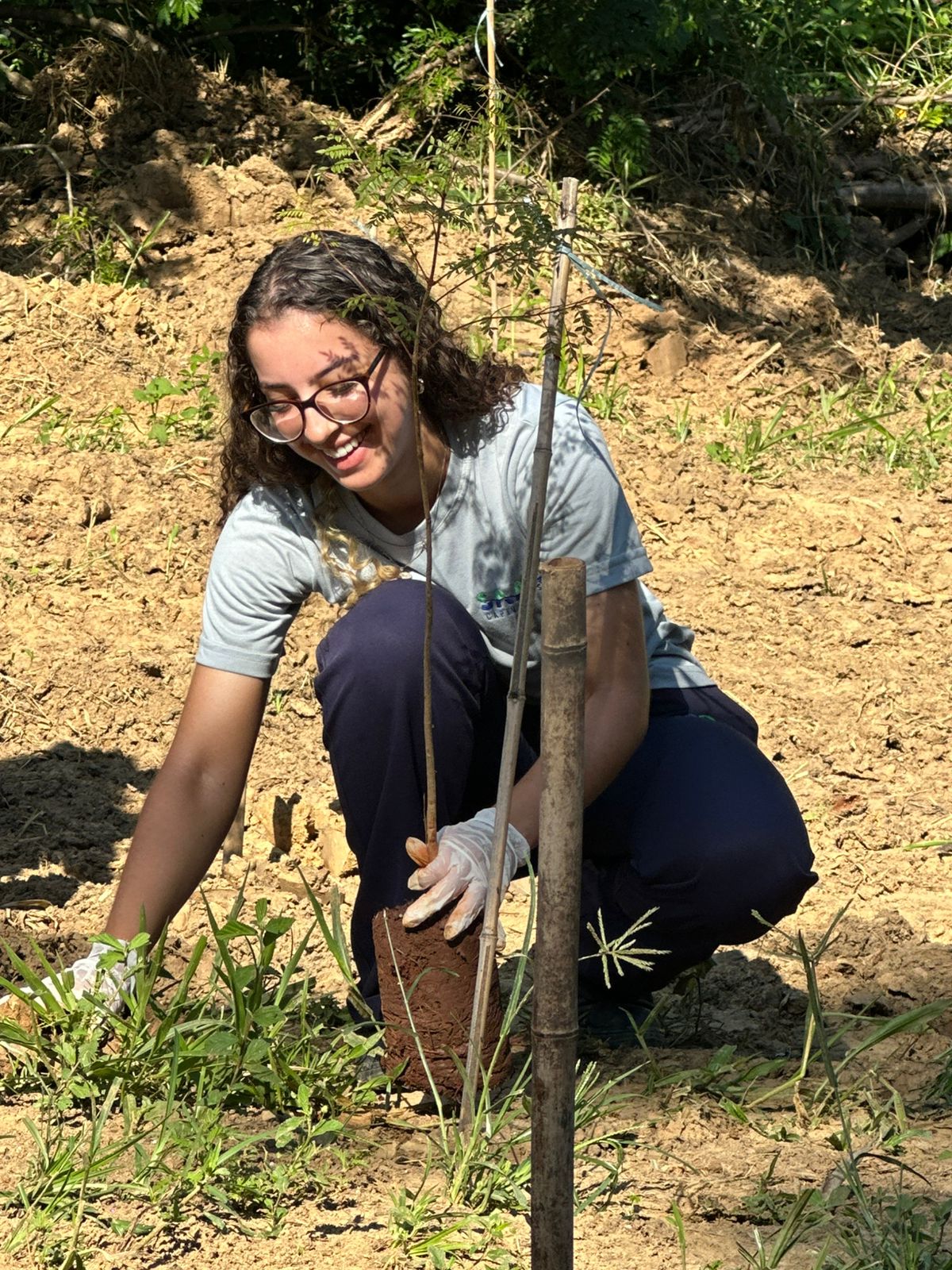 Parceria entre Saae Capivari e Secretaria de Meio Ambiente e Agricultura possibilita o plantio de 150 mudas de árvores no bairro Morada do Sol