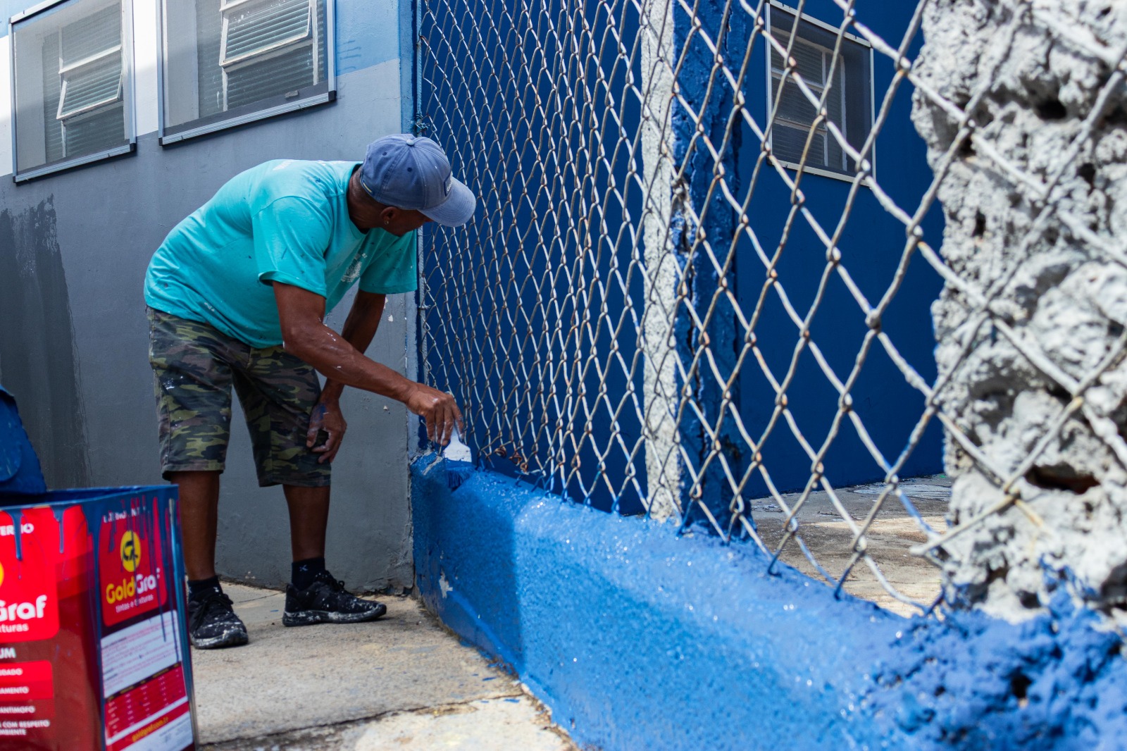 Secretaria da Educação realiza serviços de zeladoria em escolas da rede municipal