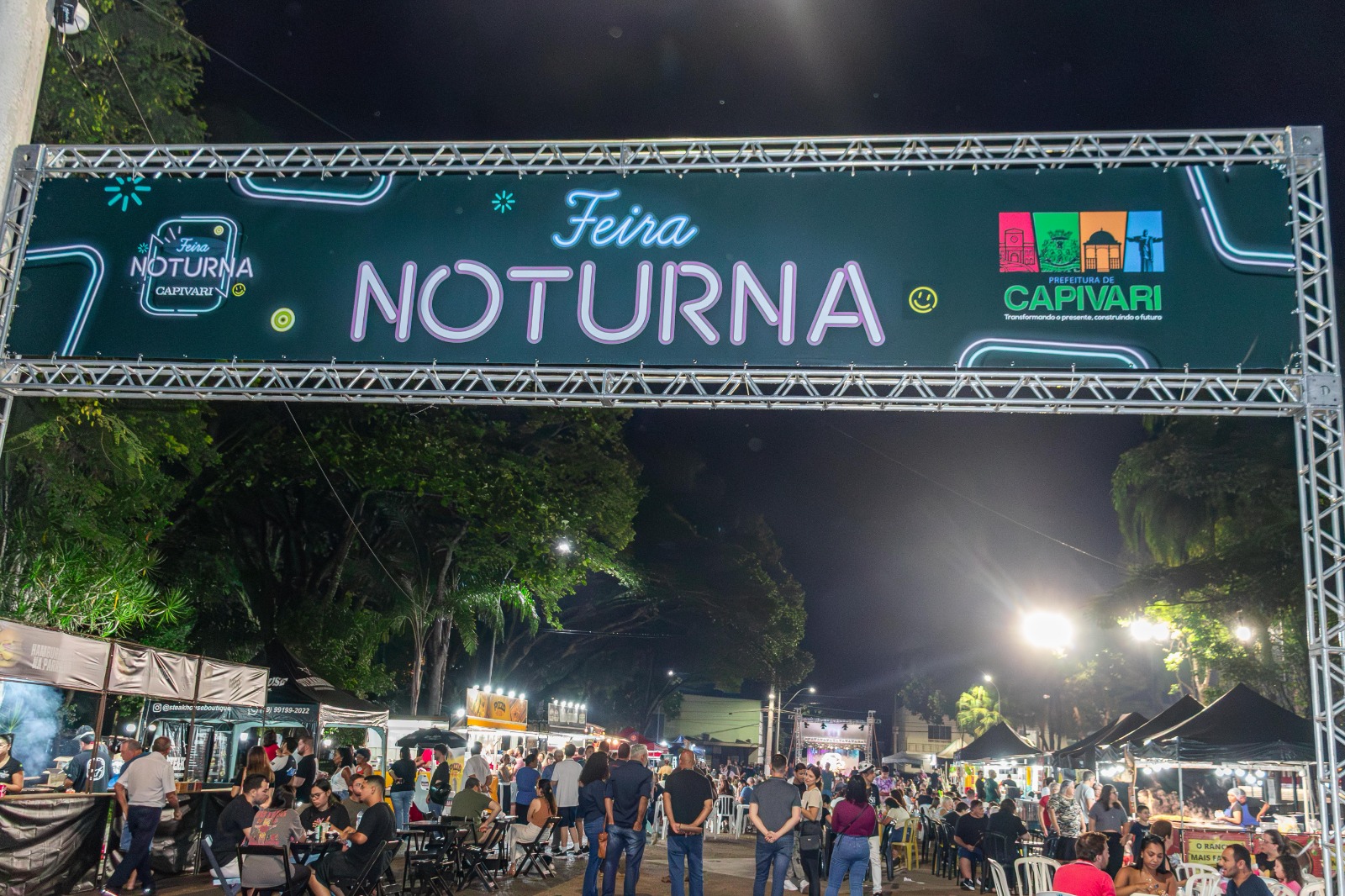 Edição de abril da Feira Noturna acontece no dia 9 na Praça Central