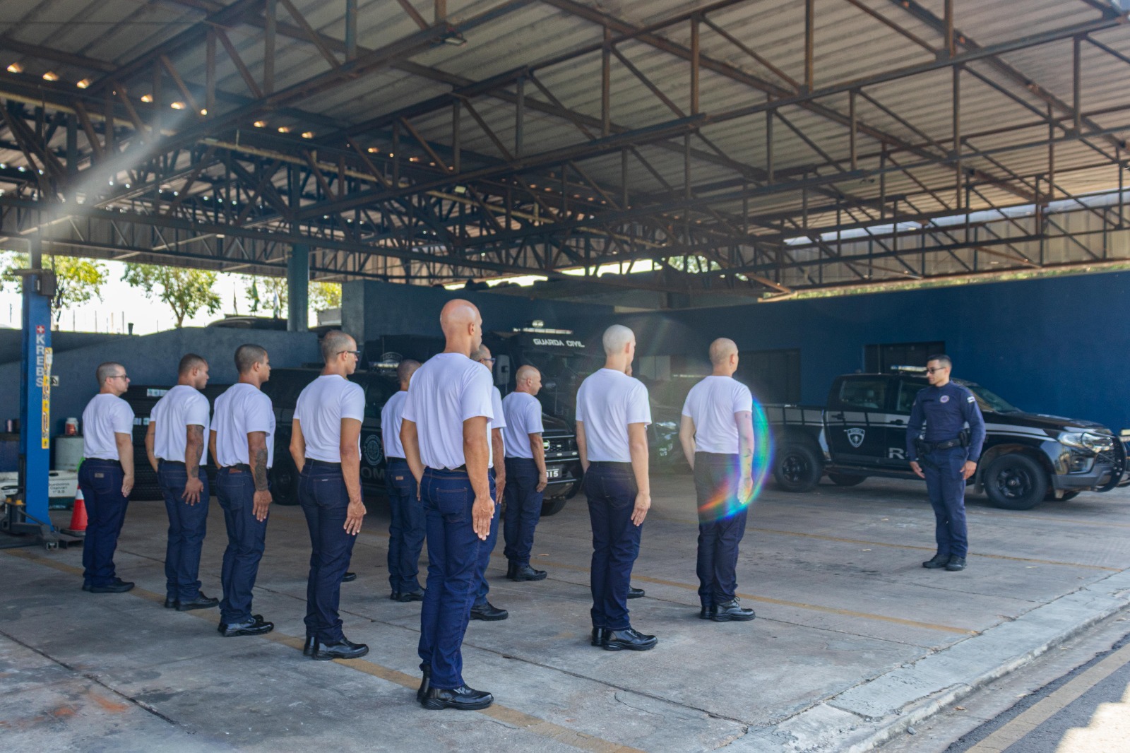 Novos alunos aspirantes à Guarda Civil de Capivari iniciam curso de formação
