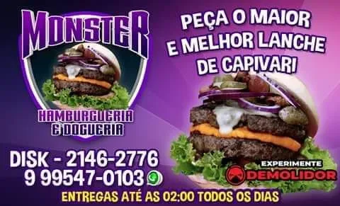 Monster Hamburgueria Ki Pizza — foto 1 de 1
